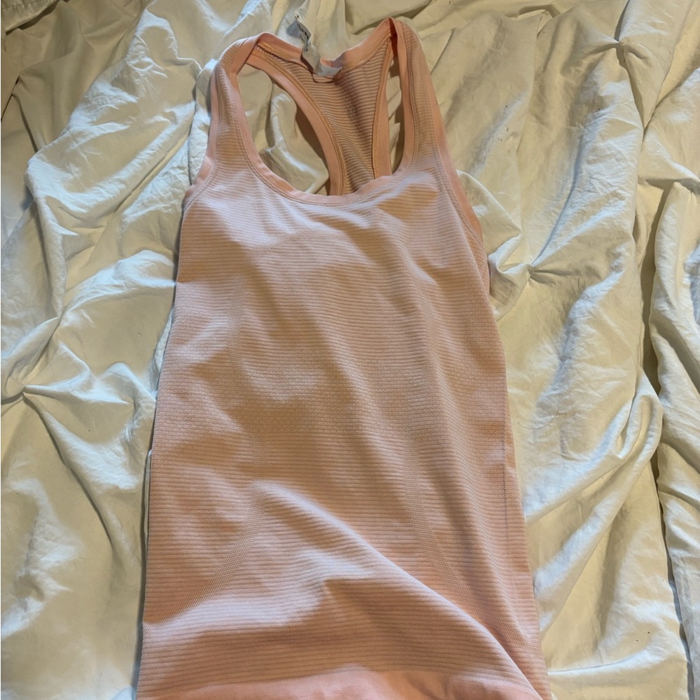 Lululemon Athletica Light Pink Tank Top
